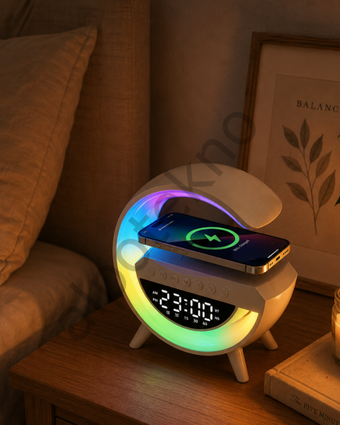 RGB Işıklı Bluetooth Hoparlör TF Kart ve FM Destekli Kablosuz Ses Sistemi