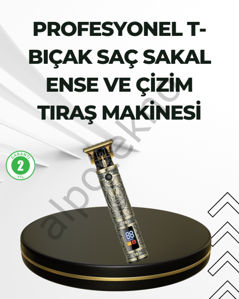 Su Geçirmez Daling Saç ve Sakal Tıraş Makinesi