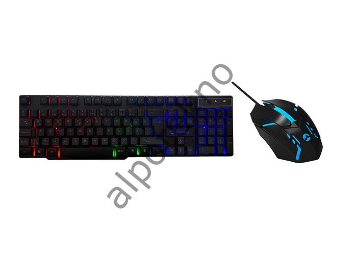 Everest KM-G77 X-VAYNE Gökkuşağı Zemin Aydınlatmalı Gaming Klavye mouse set