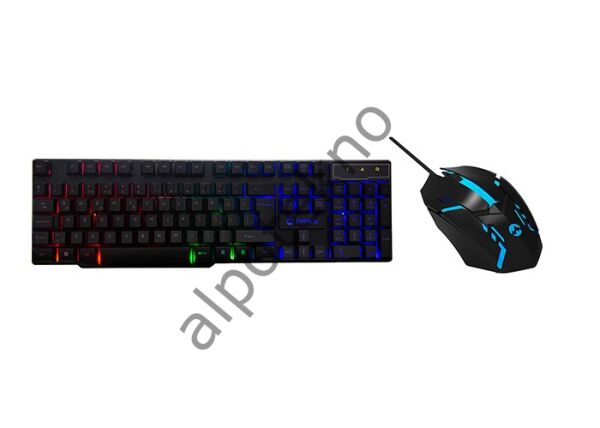Everest KM-G77 X-VAYNE Gökkuşağı Zemin Aydınlatmalı Gaming Klavye mouse set