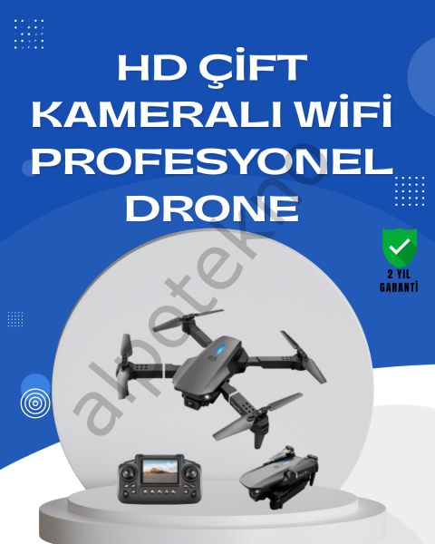 Uzaktan Kumandalı Katlanabilir Drone Yörünge Uçuşu ve Eve Dönüş Özellikli