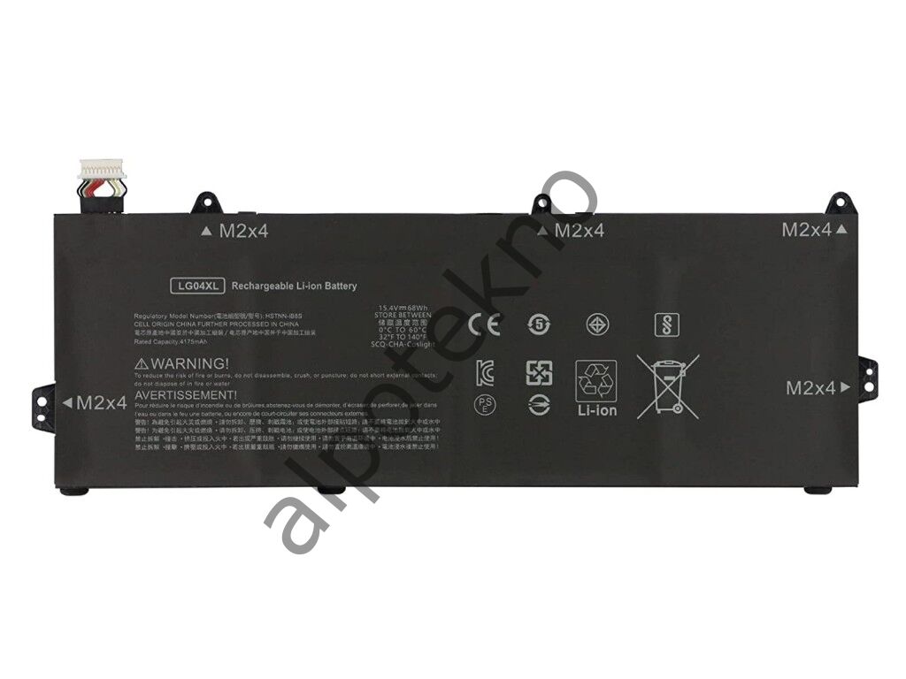 RETRO Hp LG04XL, Pavilion 15-cs, 15-cs0000 (Ver.2) Notebook Bataryası - 4 Cell