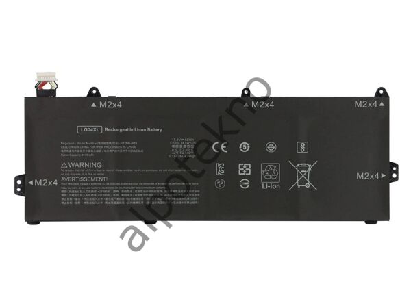 RETRO Hp LG04XL, Pavilion 15-cs, 15-cs0000 (Ver.2) Notebook Bataryası - 4 Cell