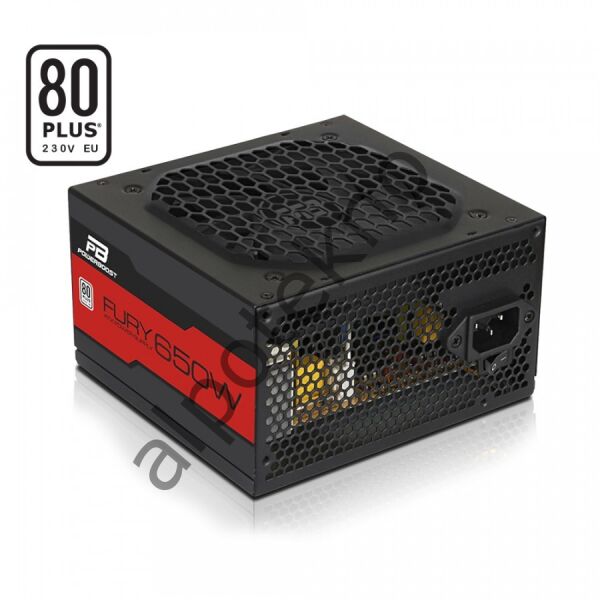 PowerBoost BST-ATX650WEU ''FURY'' 650w 80+ APFC 12cm Fanlı ATX PSU