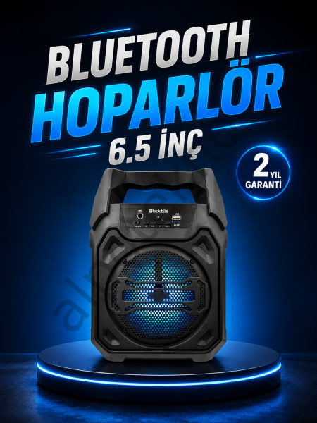 Taşınabilir Şarjlı Hoparlör – Bluetooth, TWS ve Uzun Pil Ömrü