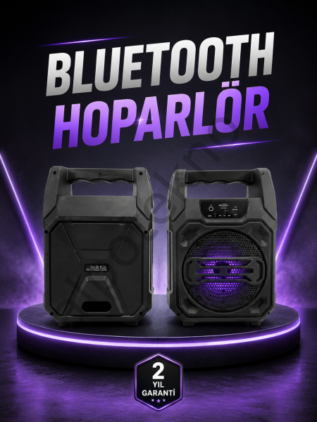 6.5 İnç Kablosuz Hoparlör Bluetooth Bağlantılı Yüksek Ses