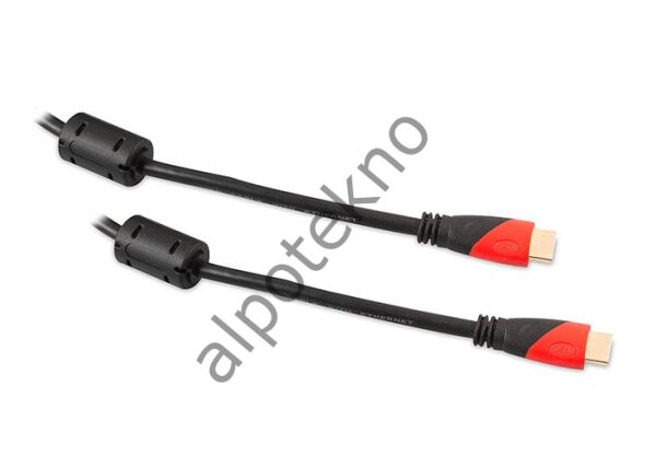 Hytech HY-HDM5 HDMI TO HDMI 5m Altın Uçlu 24K 1.4 Ver. 3D Kablosu