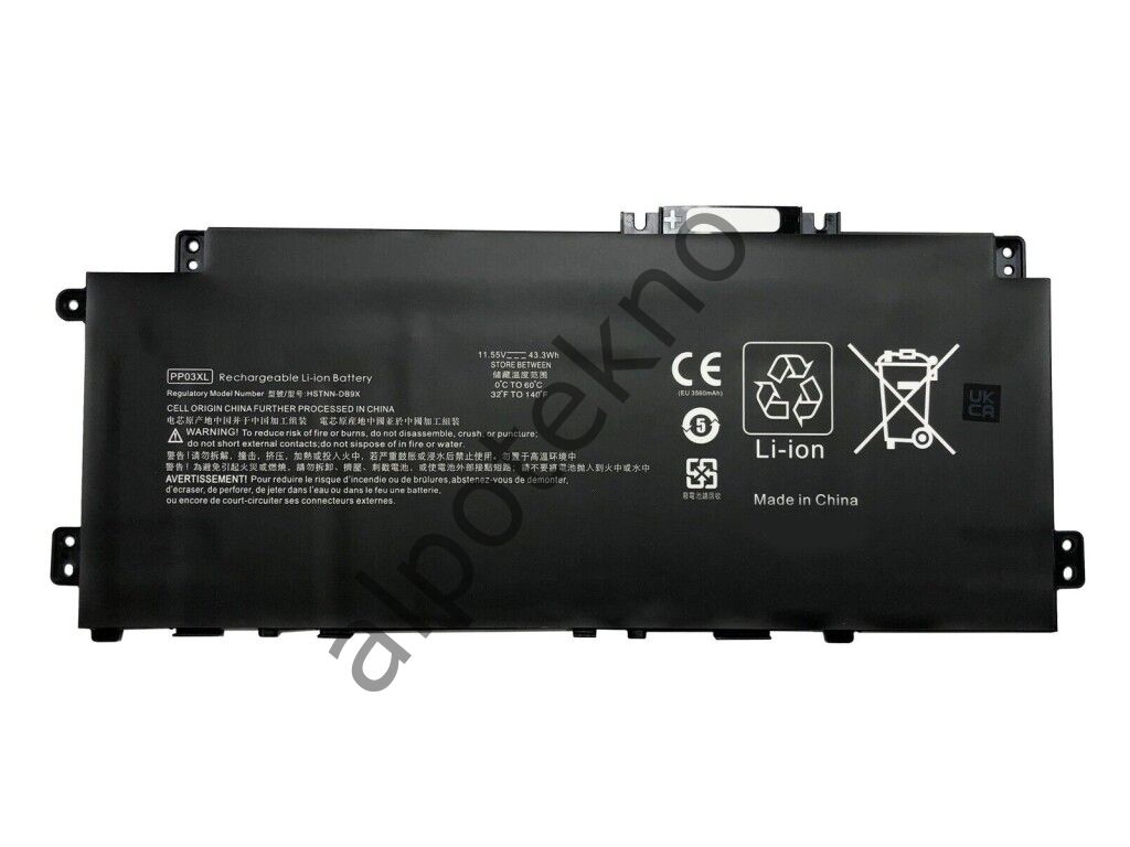 RETRO Hp Pavilion 14-dv0000, PP03XL Notebook Bataryası