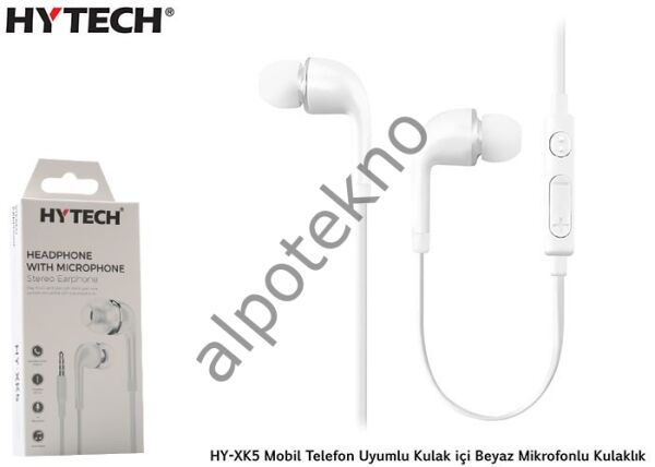 Hytech HY-XK5 Mobil Telefon uyumlu Kulak İçi Kulaklık