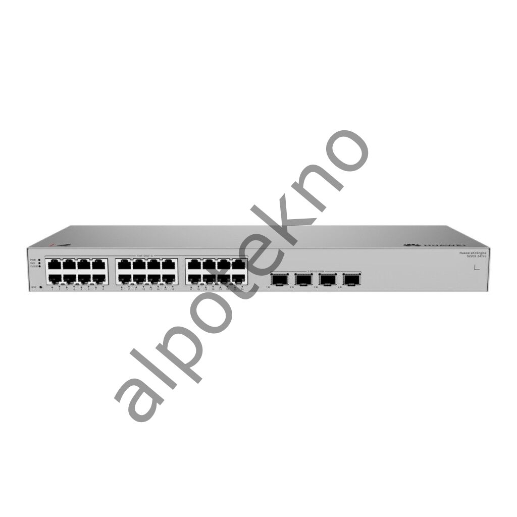HUAWEI eKit S220S-24T4J 24GE Port, 4x 2,5G SFP L2 Yönetilebilir Switch