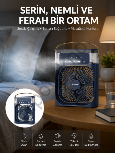 Tüm Gün Kullanıma Uygun Enerji Tasarruflu Fan Yeni Nesil