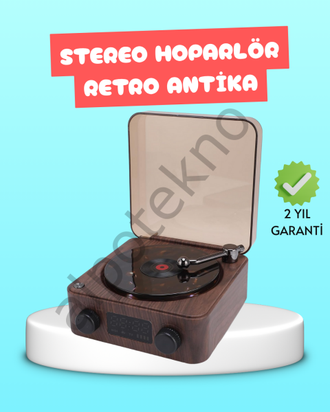 3-1 Arada Gece Lambalı Bluetooth Hoparlör – Saat Ekranlı Stereo Ses