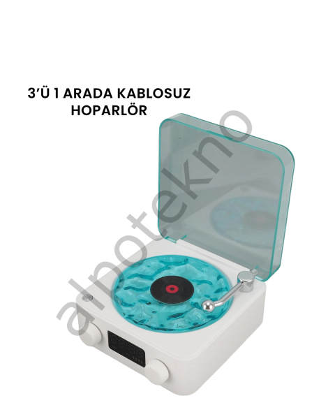 Kablosuz Bluetooth Hoparlör MAVİ