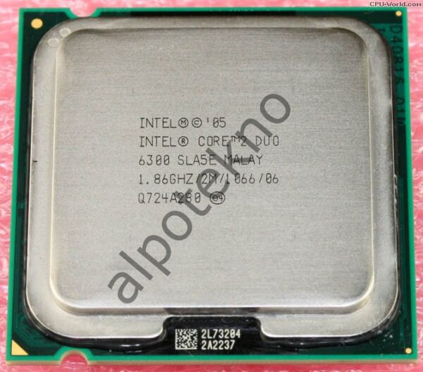 İNTEL Pentium E6300 2.80GHz 775P CPU Tray