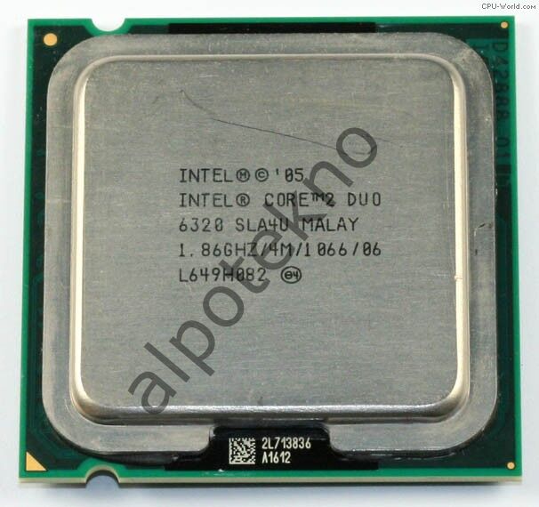 İNTEL Pentium E6320 1.86GHz 775P CPU Tray
