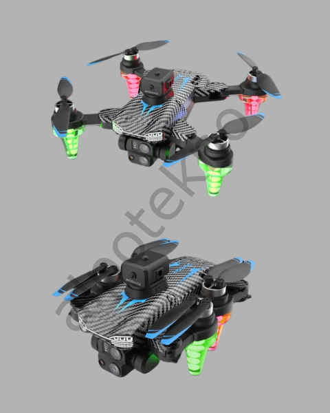 1080P Full HD Katlanabilir Drone Uzun Uçuş Süreli Hafif Tasarım