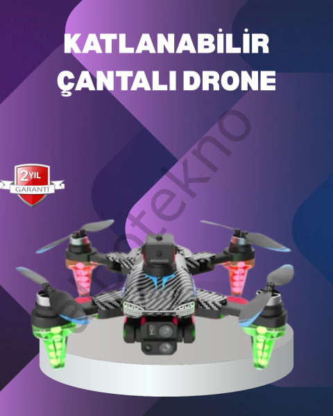 Katlanabilir Drone 1080P Kamera Full HD Çekim Hafif ve Taşınabilir
