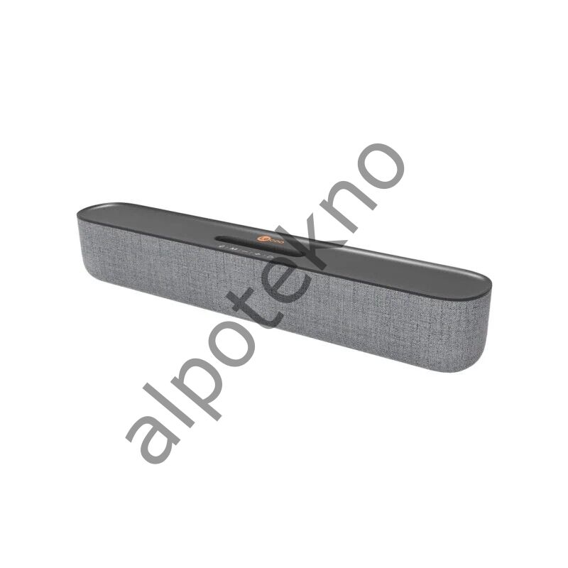 Lecoo DS108 Kablosuz Bluetooth 10W Soundbar Taşınabilir Stereo Hoparlör Siyah