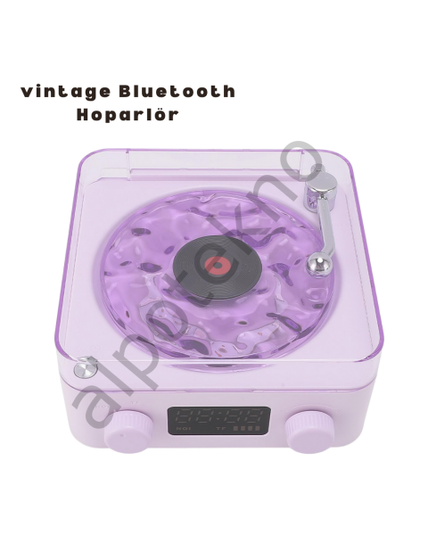 Retro Bluetooth Hoparlör MOR