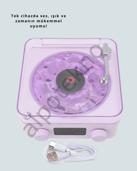 Retro Bluetooth Hoparlör MOR