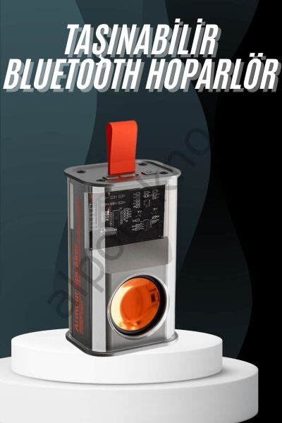 Taşınabilir Rgb Ledli Bluetooth Hoparlör Sd Kart Girişli Kablosuz