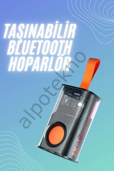 Bluetooth Hoparlör Dayanıklı Uzun Pil Ömrü Taşınabilir Yüksek Ses Kaliteli