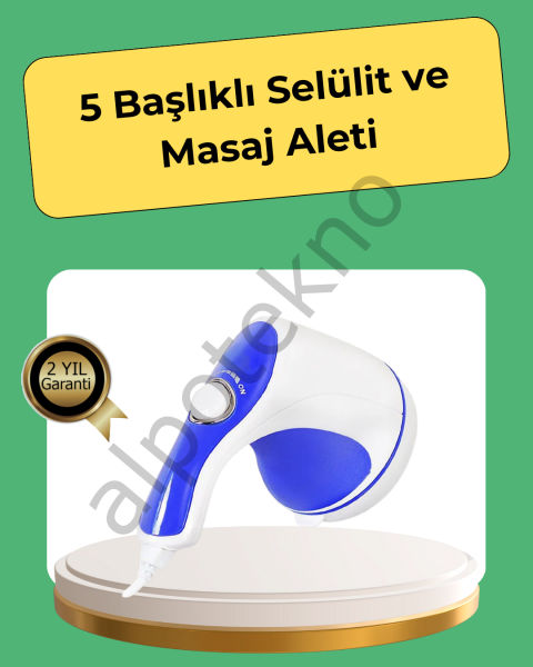 Selülit ve Sıkılaştırıcı Masaj Cihazı – Çok Fonksiyonlu