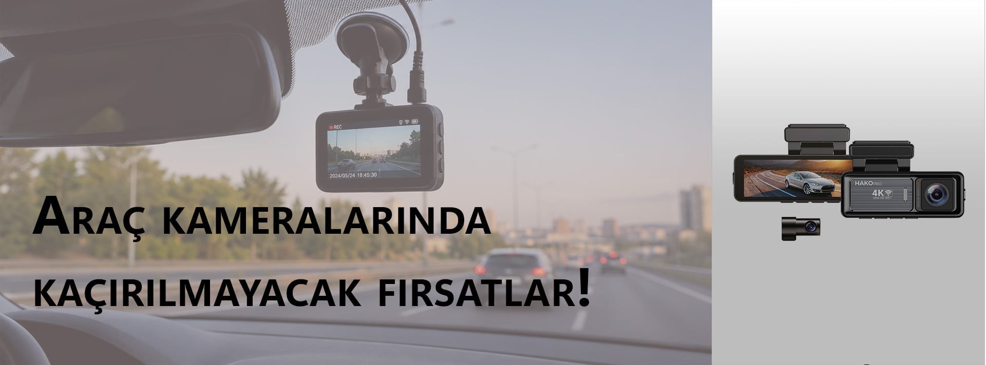 Araç kameralarında büyük indirimler başladı!